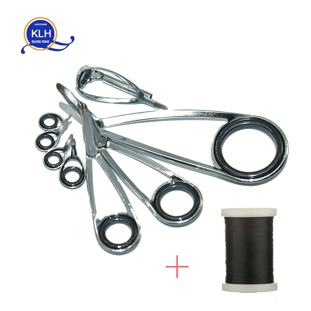 Fishing Rod Guide Replacement - 8 шт./компл. KLH кронштейн направляющее кольцо