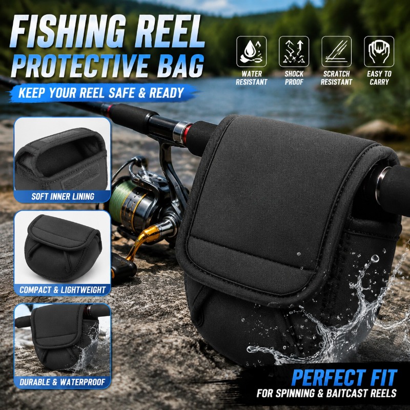 Fishing Rod Combo - Защитный чехол для рыболовной катушки, сумка