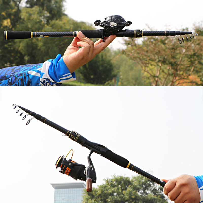 Удочка телескопическая MBLN из – обзор и цена Fishing Rod Carbon Fiber