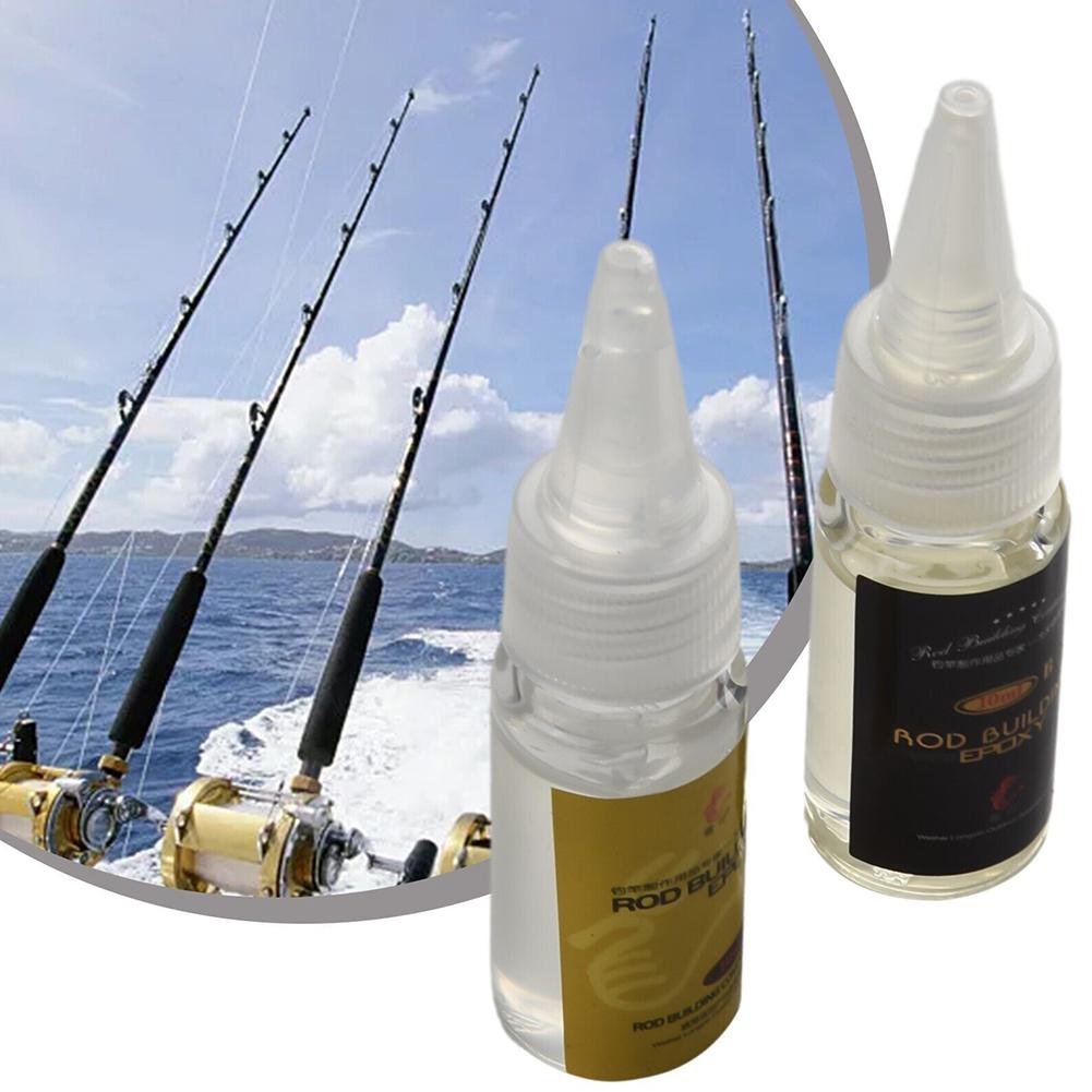 2 шт., клей для удочки, эпокси – обзор и цена Fishing Rod Guide Replacement