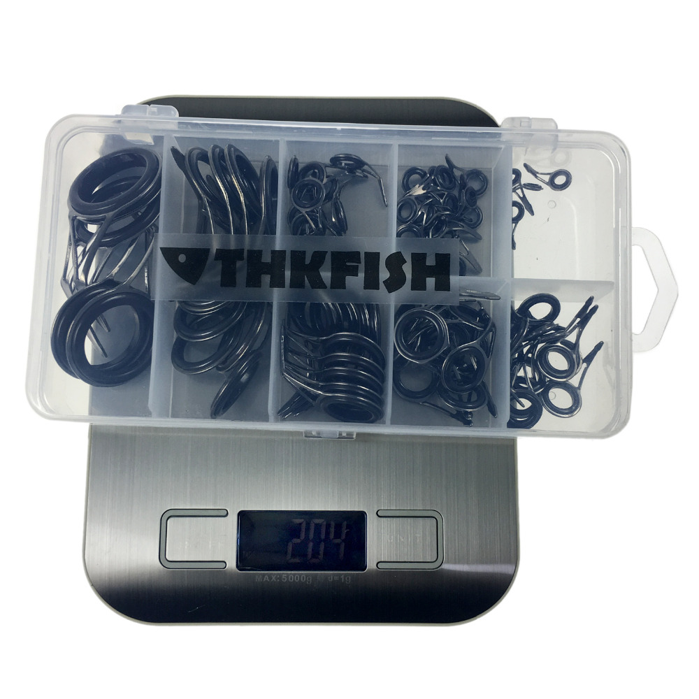 THKFISH Набор для ремонта рыбо – обзор и цена Fishing Rod Guide Replacement
