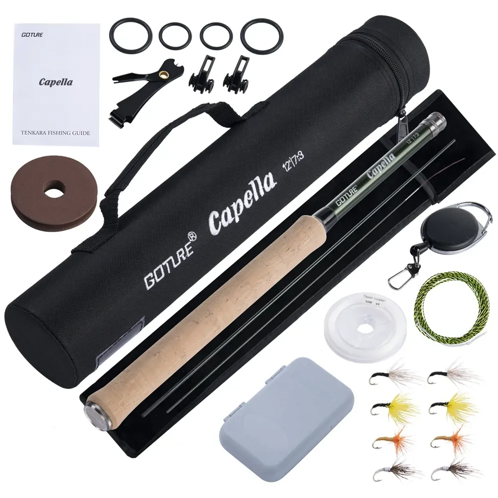 Удочка Goture 12FT Classical T – обзор и цена Fishing Rod Carbon Fiber